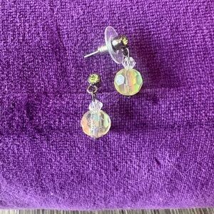 Elegant Crystal Drop Earrings